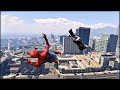 Epic Ragdolls in GTA 5: Spiderman vs Hulk vs Superman vs Minions vs Venom vs Batman (Funny Moments)