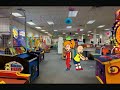 Caillou I want going to the Chuck E. Cheese￼ bad Behaviour￼