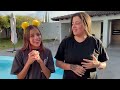 DESAFIO DA PISCINA JESSICA VS A PRIMA CHATA (JÉSSICA SOUSA E FAMÍLIA)