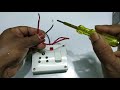 Switch and Socket wiring with Indicator | A small Switch Board wiring | Electrical with Omkar