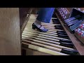 Playing Pedals On The Organ