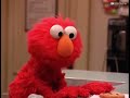 elmo yelling about a rock