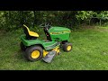 Resurrecting a 1996 John Deere LX176 Lawn Tractor - First Start in Several Years