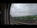 Taiwan High Speed Rail 700T - Arriving at Taichung Stn SB (Interior) 台灣高鐵 700T型電聯車 抵達台中站(往左營)