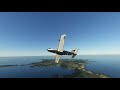 Flying over Guernsey, Herm & Sark on the new Microsoft Flight Simulator 2020