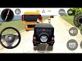 Dollar (Song) Modified Mahindra Black Thar || Android Gameplay Indian Cars Simulator 3D ||Deep Gamer