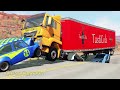 LONG CARS vs SPEEDBUMPS: Funny memes & Fails with Crash Test Dummies - BeamNG.Drive GipsoCartoon