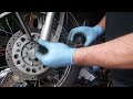 Fitting front brake pads to Royal Enfield UCE with Pricol Calliper