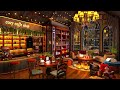 Soft Jazz Music at Cozy Coffee Shop Ambience ☕ Calming Jazz Instrumental Music for Study,Work,Unwind