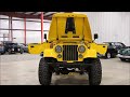 1982 Jeep CJ7 yellow