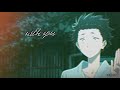 A Silent Voice | Dusk Till Dawn | Capcut Typography Edit | Short AMV