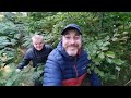 SLEEPING UNDER A NATURAL ROCK SHELTER | Wild camping UK | Shaftoe Crags, Northumberland