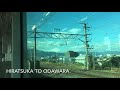 Japan train ride. Mount Fuji  平塚から小田原