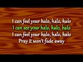 Beyoncé - Halo | Karaoke Song With Lyrics | Original Key | Backing Vocal