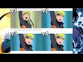 Naruto Shippuden - Opening 1 Comparison - Versions 1-4 (HD - 60 fps)