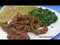 Nyama Tamu Sana! // The most delicious fried beef recipe