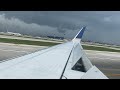 Airplane Landing just ahead of a storm at O’Hare