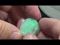 Growing Gemstones Growing a real opal at home and we cut it!