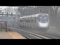 HD 60FPS High Speed Amtrak and NJT Trains on the Corridor @North Elizabeth Ft. Rare Catches