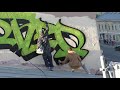 GRAFFITI  Bombing - Rebel & BursOne / Rooftop graffiti