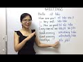How to Greet People in Mandarin Chinese | Beginner Lesson 4 | HSK 1