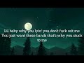 Lil Mosey - Burberry Headband (lyrics)