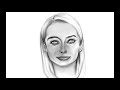 Semi Realistic Drawings- Its Not Margot Robbie- From Suicide Squad 2