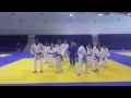 Judoka dancing to EDM