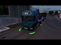 Daf XG+ 2021|Realistic Driving|Bucharest-Bâlt| in full HD pxnv9 steering wheel gameplay