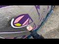 Graffiti Chrome Piece under the Bridge (RAW audio)