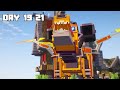 I Survived 100 Days as a MECHA TIGER in HARDCORE Minecraft