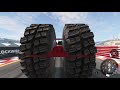 I Put Monster Truck Tires on a DRAGSTER! - (BeamNG Drive Mods)