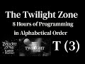 The Twilight Zone Radio Shows T-3 (No TZ Program Ads)