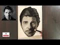 Christian Bale Pencil Drawing | Portrait | Timelapse Video