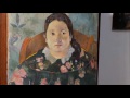 Restoration of Paul Gauguin’s Portrait of Suzanne Bambridge, step 1