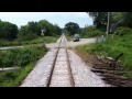 Riding Maine Eastern Railroad Vestibule