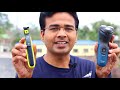 Philips Aquatouch Shaver vs Oneblade | Best trimmer for clean shave in india