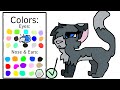Warrior Cat Creator Game [FlipaClip]