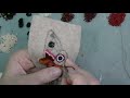 Making An Embroidered Moth Brooch // Emperor Moth