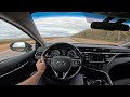 2019 Toyota Camry 2.5L POV TEST DRIVE