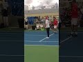 tennis with Bryan brothers and coach Toni from Nassau tennis club