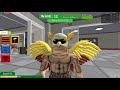 playing zombie attack in Roblox p2