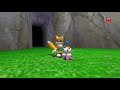 Petting a Chao in Sonic Adventure 2 as Tails