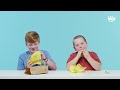 Kids Rank Popular Burgers | Kids Try | HiHo Kids