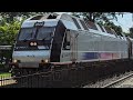 Railfanning NJ Transit at Short Hills 7-9-24: two special decals and a horn show!