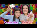 COMIDA REAL VS COMIDA DE MAZAPAN | AnaNana TOYS