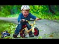 Babies Drive Fail - Naughty Toddler Babies Making Funny Fail With Bike || Funny Vines