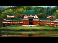 How to draw buildings on PROCREATE ?BYODO-IN TEMPLE TIMELAPSE
