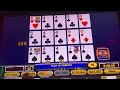 High limit video poker