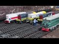 Video Fails Compilation Trains Set LEGO #excavators #railways #keretaapi